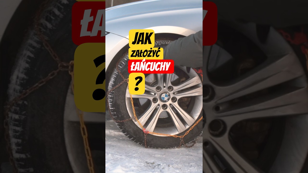 Jak Założyć Łańcuchy Śniegowe Na Przednie Koła? Jak Zakładać Stalowe Łańcuchy Zimowe Na Opony?