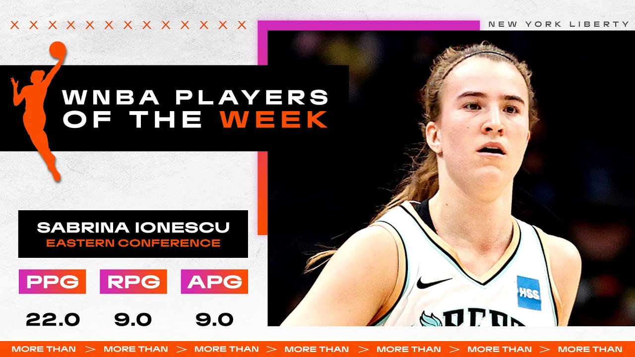 Player of the Week: Sabrina Ionescu