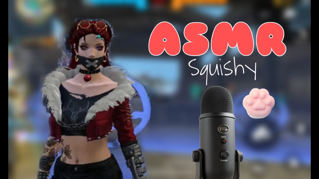 ASMR✨ Sonidos con SQUISHY 😴| FREE FIRE 🔥