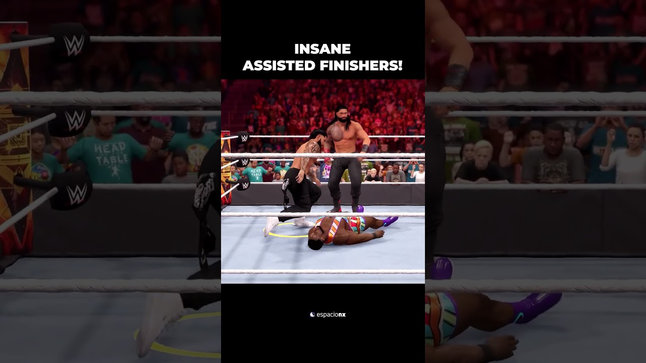 The best Assisted Finishers in the WWE Game 🔥