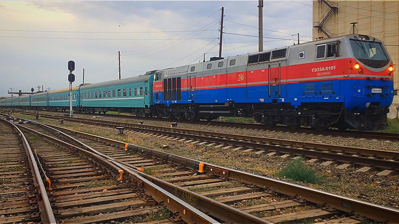 Поезда станции Туркестан/Trains from Turkestan station
