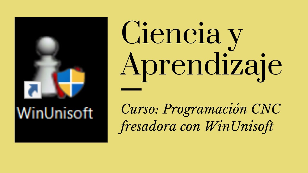 Curso de Programación CNC Fresadora desde Cero  . Configuración de Winunisoft Para fresadora.