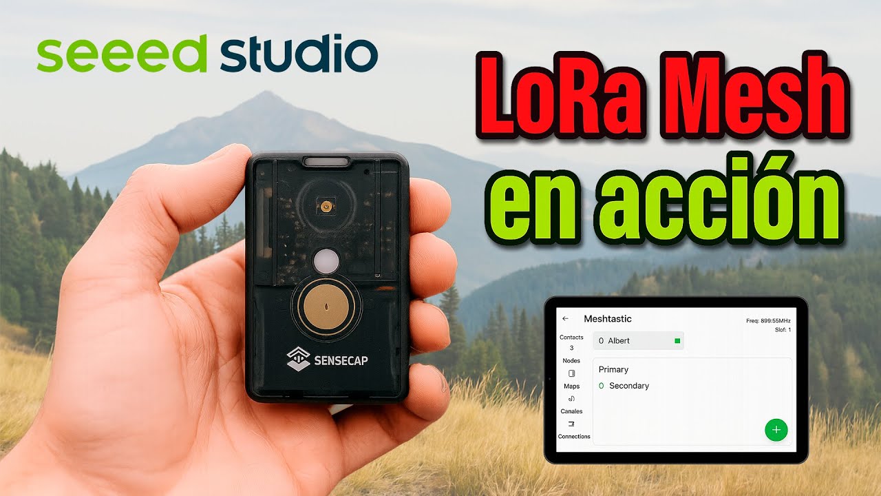 Seeed SenseCAP T1000-E | El tracker que funciona sin WiFi ni red móvil