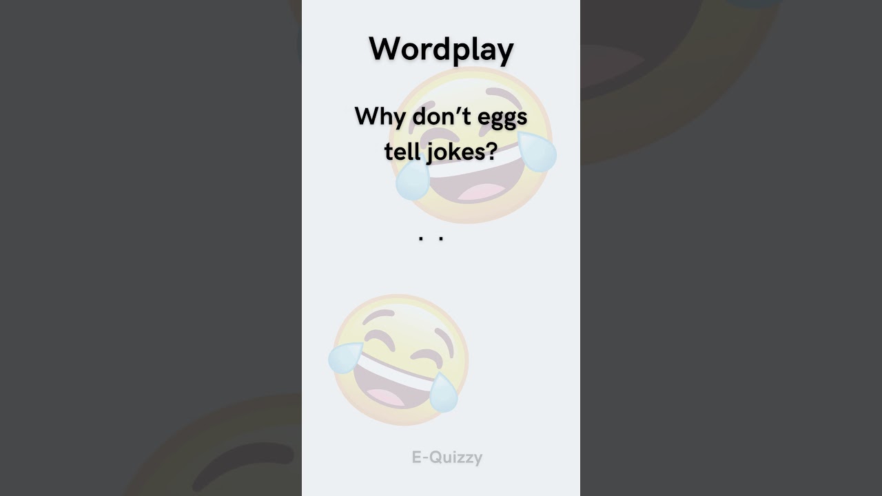 😂🎤 Hilarious wordplay jokes - You won't stop laughing at! 🤣🔤 #wordplay