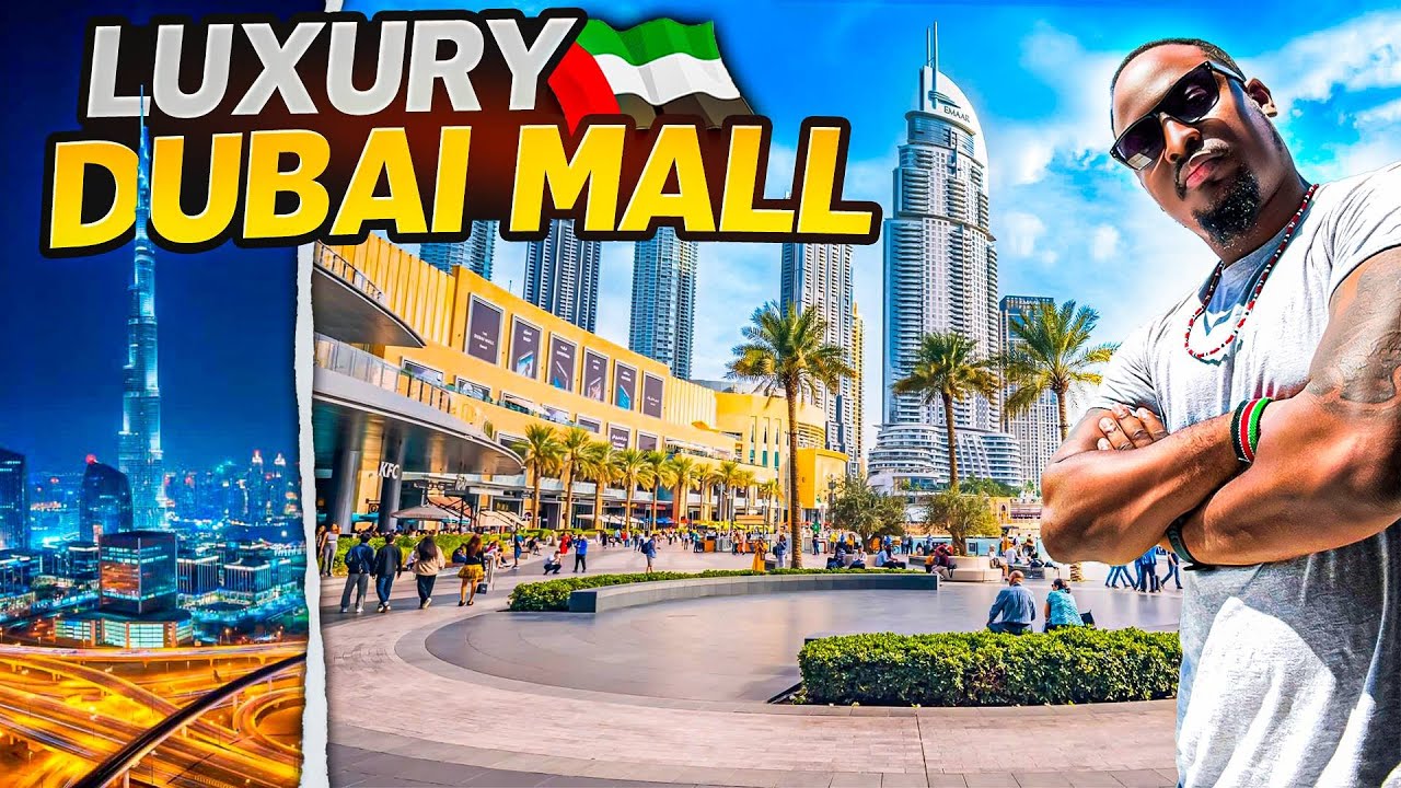 Dubai Mall Tour and Burj Khalifa View at Night View