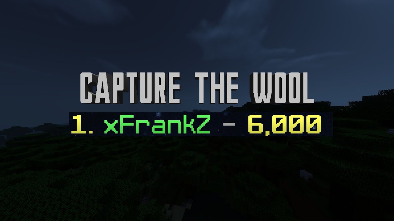 [6000 𝗪𝗢𝗢𝗟𝗦] | Hypixel Capture The Wool