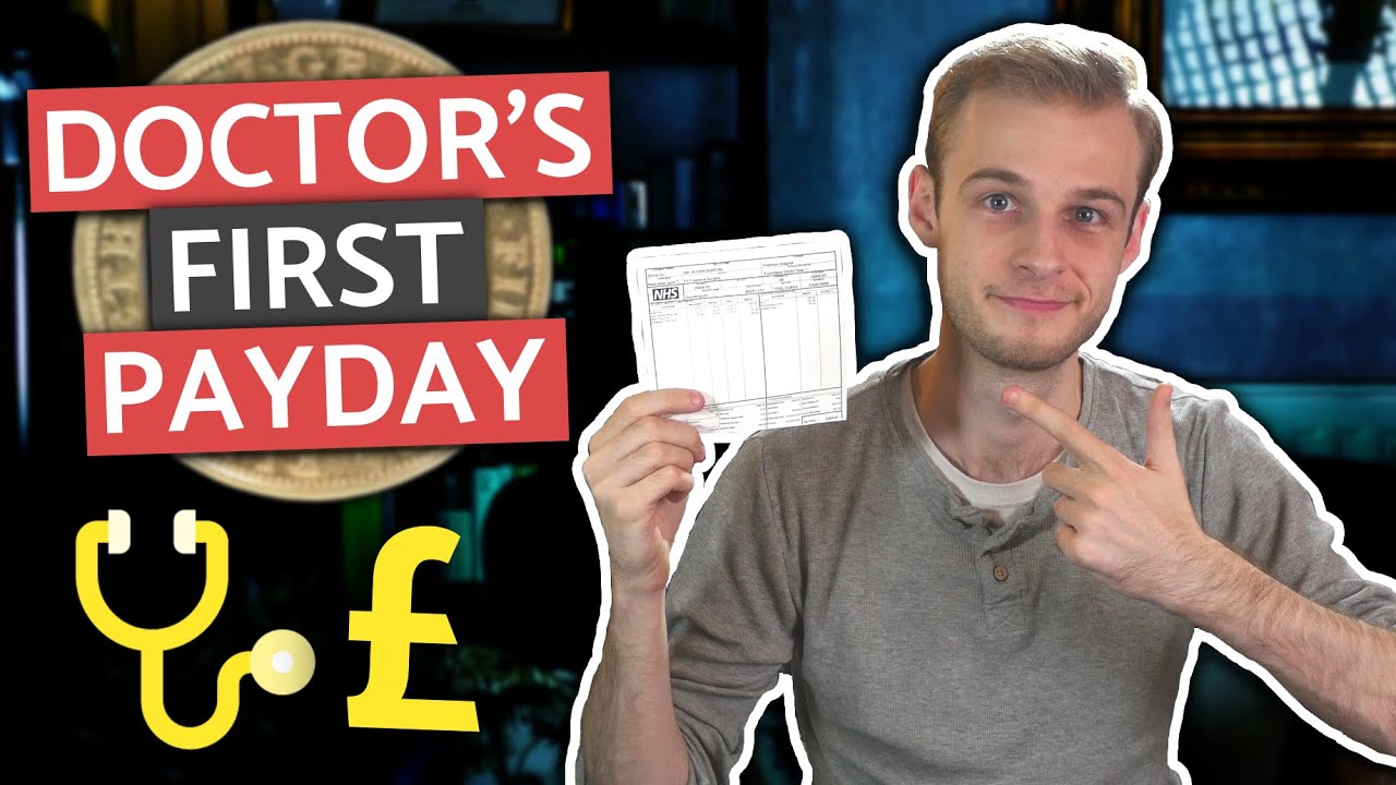 Junior Doctor's First Pay Cheque (And How I Spent It)