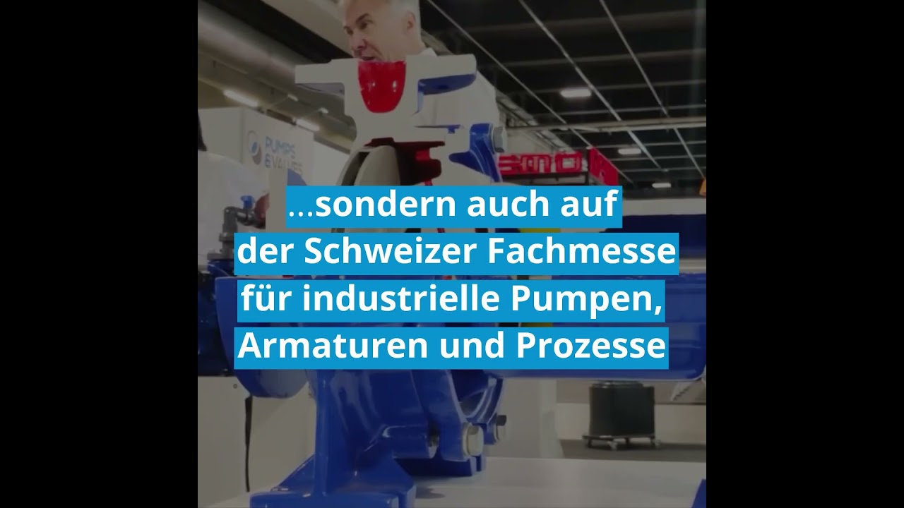 PUMPS & VALVES Zürich 2025 – Pumpen-Profis (quadrat)