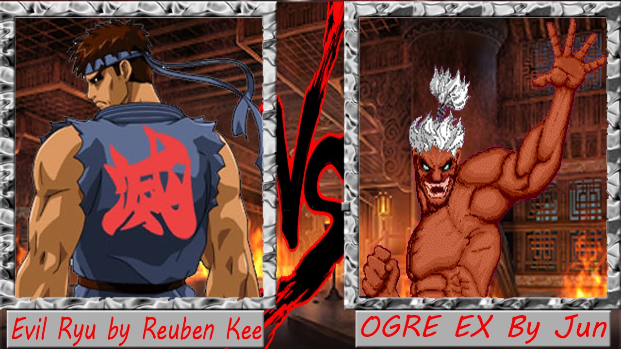 [Mugen 1.1 HD] Evil Ryu vs. Ogre Akuma