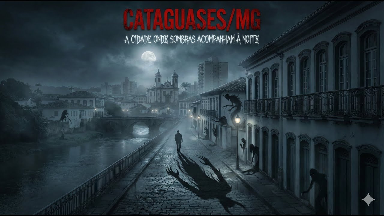 CATAGUASES/MG: A CIDADE ONDE SOMBRAS ACOMPANHAM &Agrave; NOITE