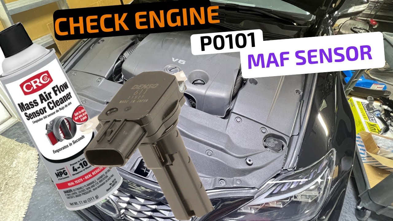 Lexus IS250 IS350 Очистка MAF | Проверка двигателя P0101 P0172 P0175