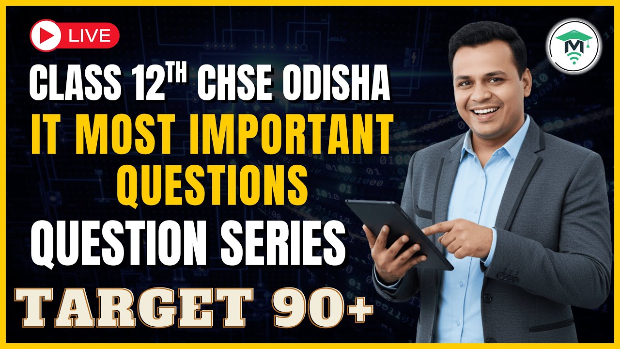 IT Important Questions Discussion | Target 90+ Class 12 CHSE Odisha | MatSciOdia