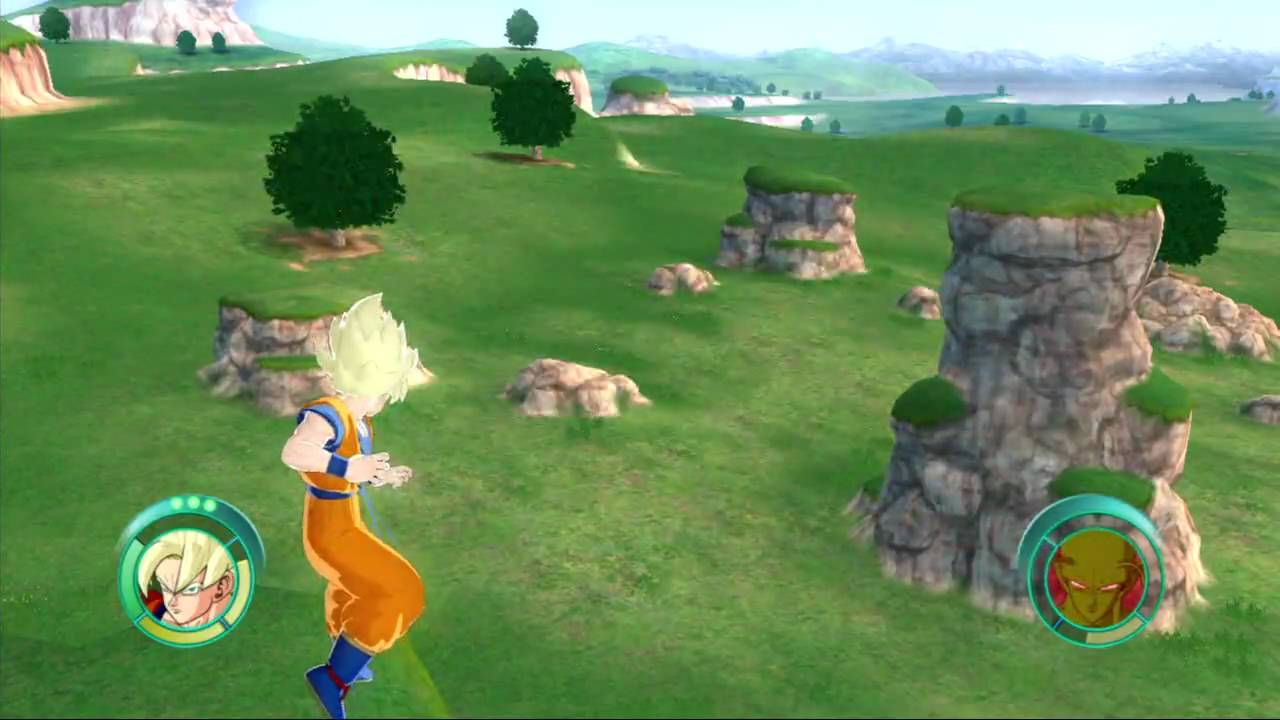 Dragon Ball Raging Blast Demo Gameplay HD [720p] - Goku VS Piccolo