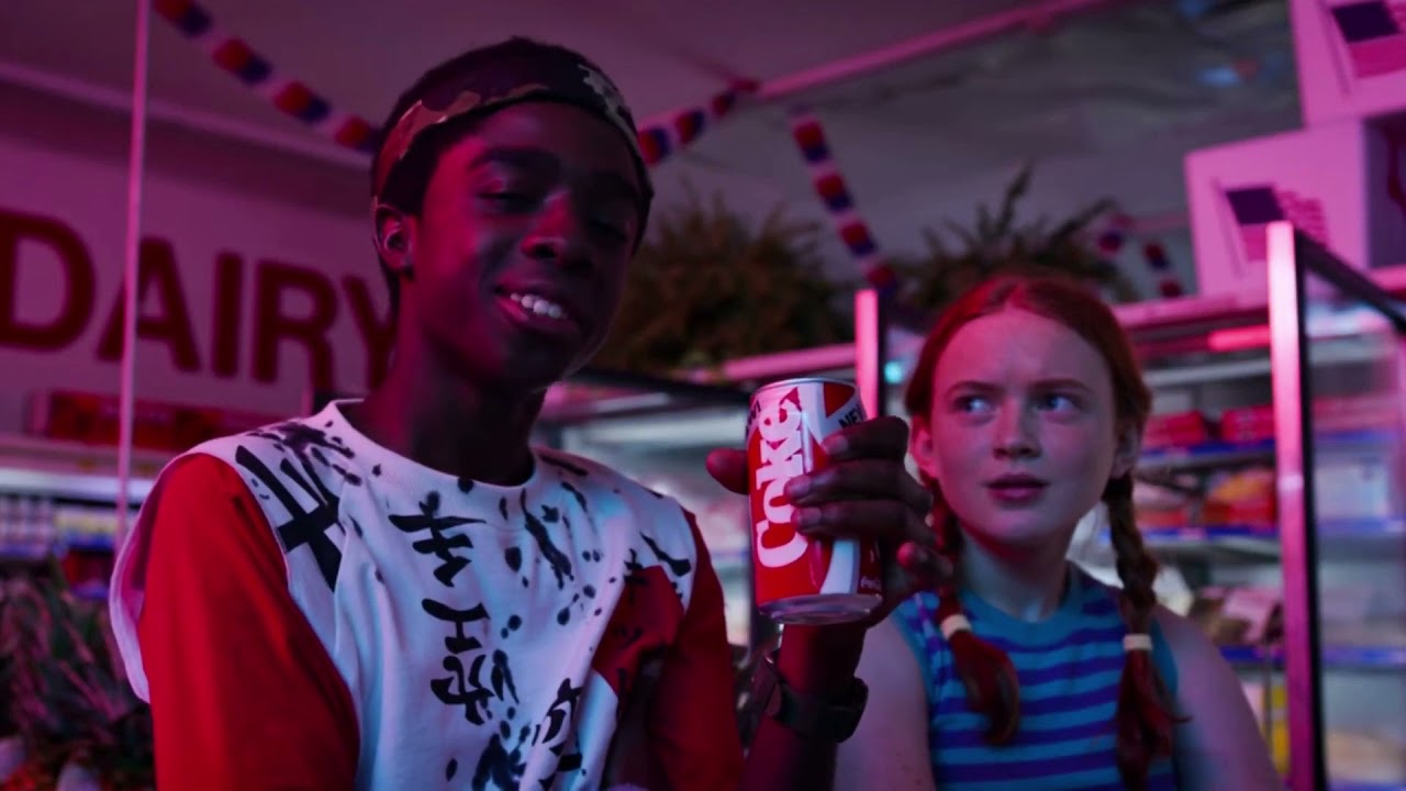 Coke - Product Placement in Netflix's Stranger Things | Brand Placement or Ads in Web Series