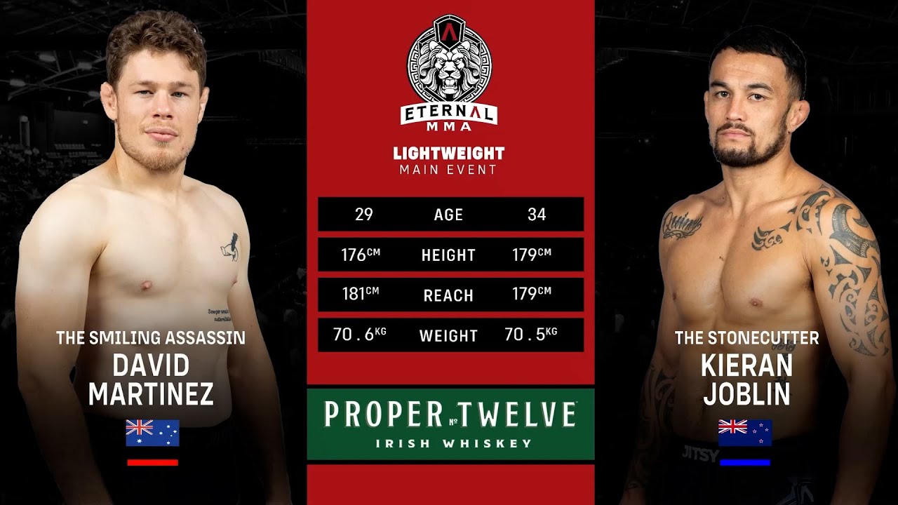 Eternal MMA 77: David Martinez VS Kieran Joblin | FULL FIGHT
