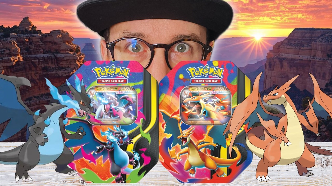 Apro le NUOVE TIN Pok&eacute;mon di MEGA CHARIZARD X e Y!