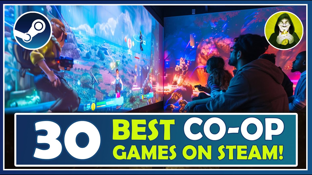 30 BEST CO-OP GAMES on Steam!