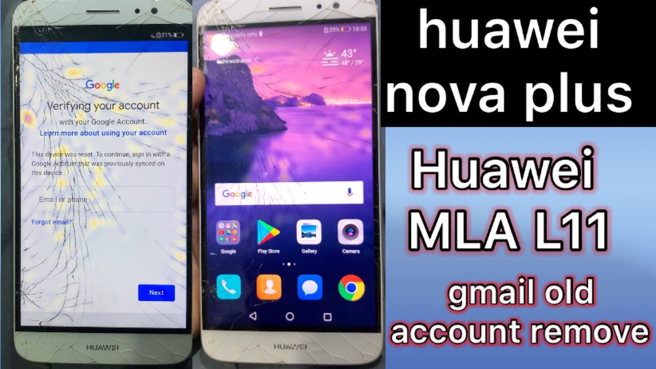 Huawei MLA L11-huawei mla l11 frp remove #frp #huawei #huaweinavaplus