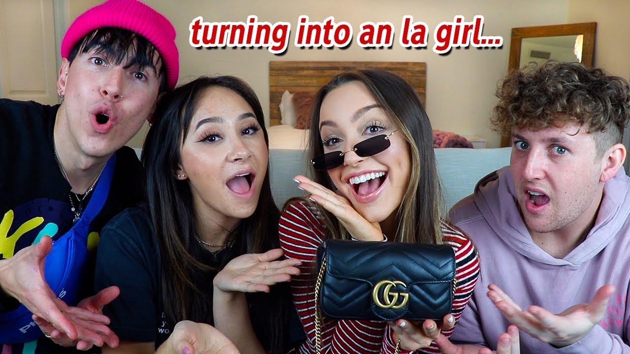 My Friends Turn Me Into an LA Girl...
