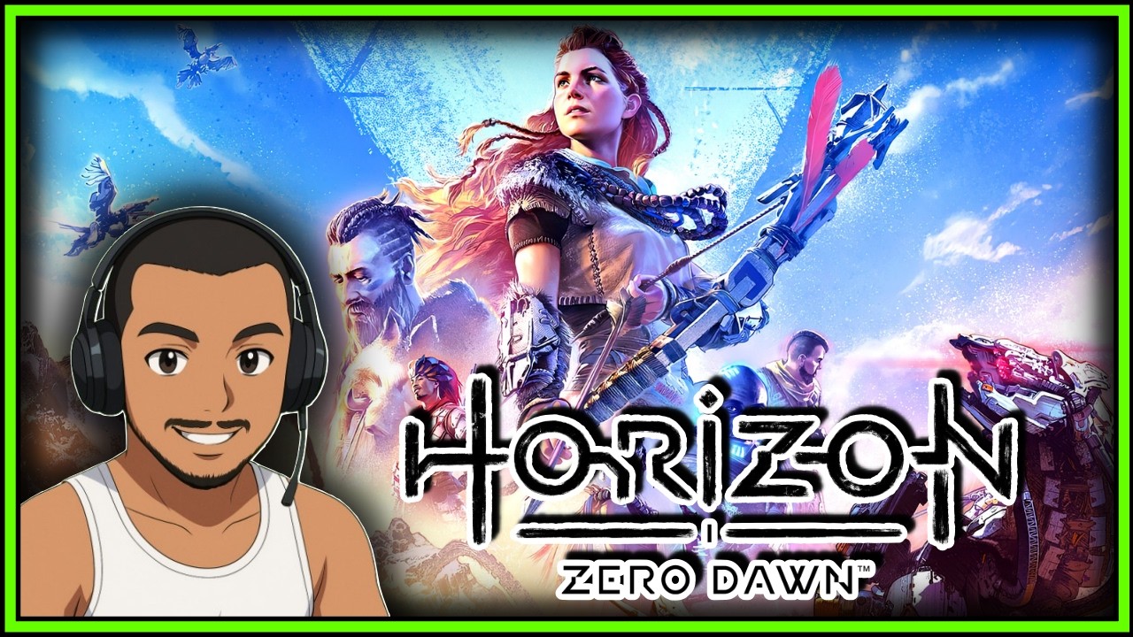 HORIZON ZERO DAWN | PRIMEIRA VEZ JOGANDO O GAME!!!
