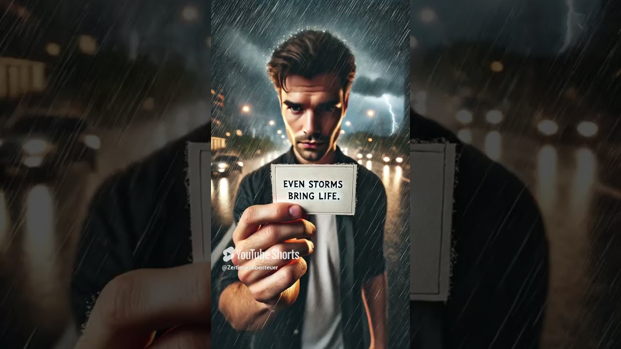 Hoffnung im Sturm 🌧️💪   Eine Geschichte, die dein Herz ber&uuml;hrt 💖