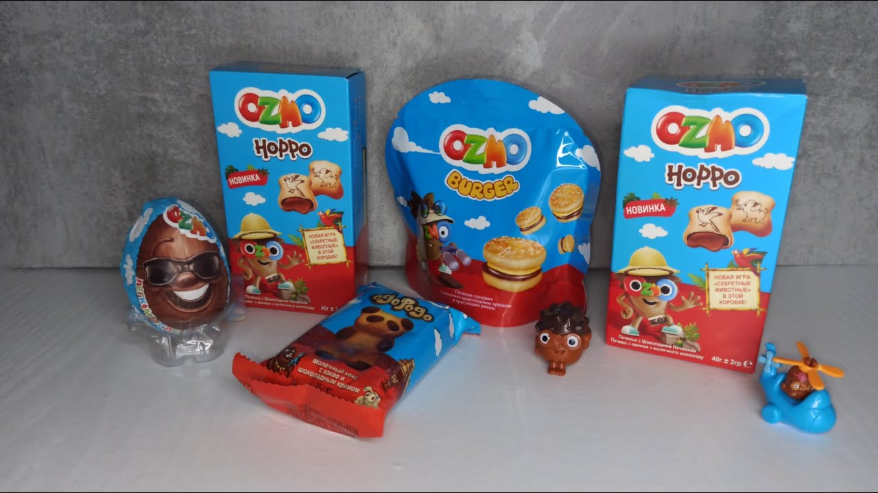ОБЗОР 🍬OZMO 🍔 СЛАДОСТИ 🍪 / НОВИНКА 🍪 печенье - игра 🍪