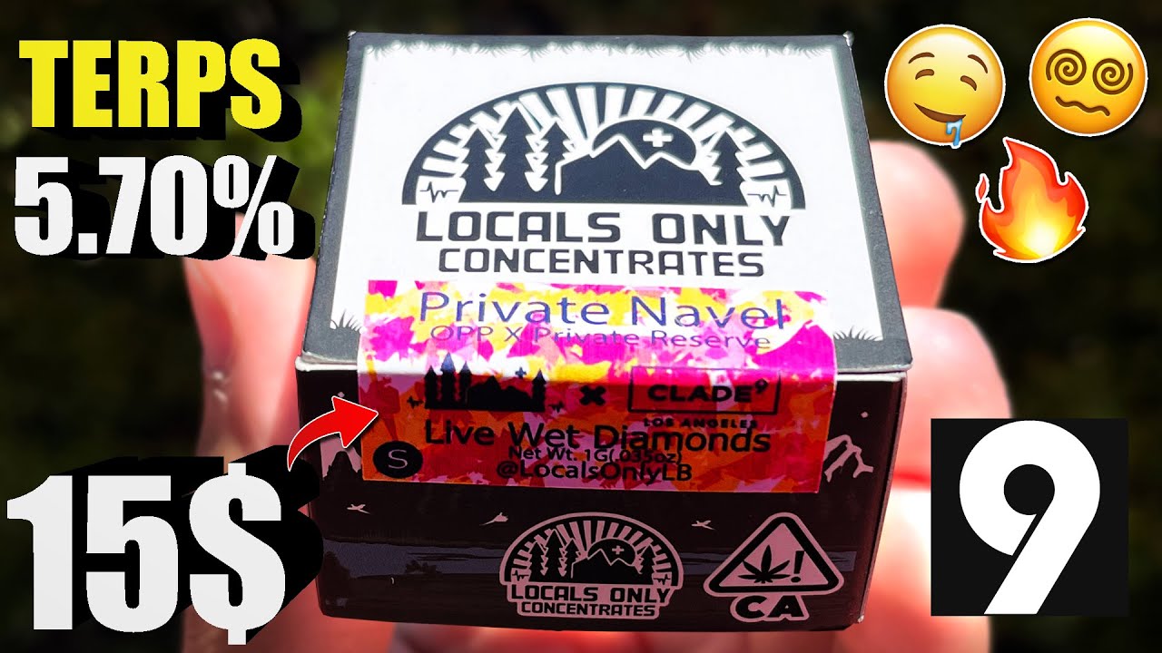 This PRIVATE NAVEL had me SURPRISED ASF! | Locals Only Concentrates | Cheap Dabs #40