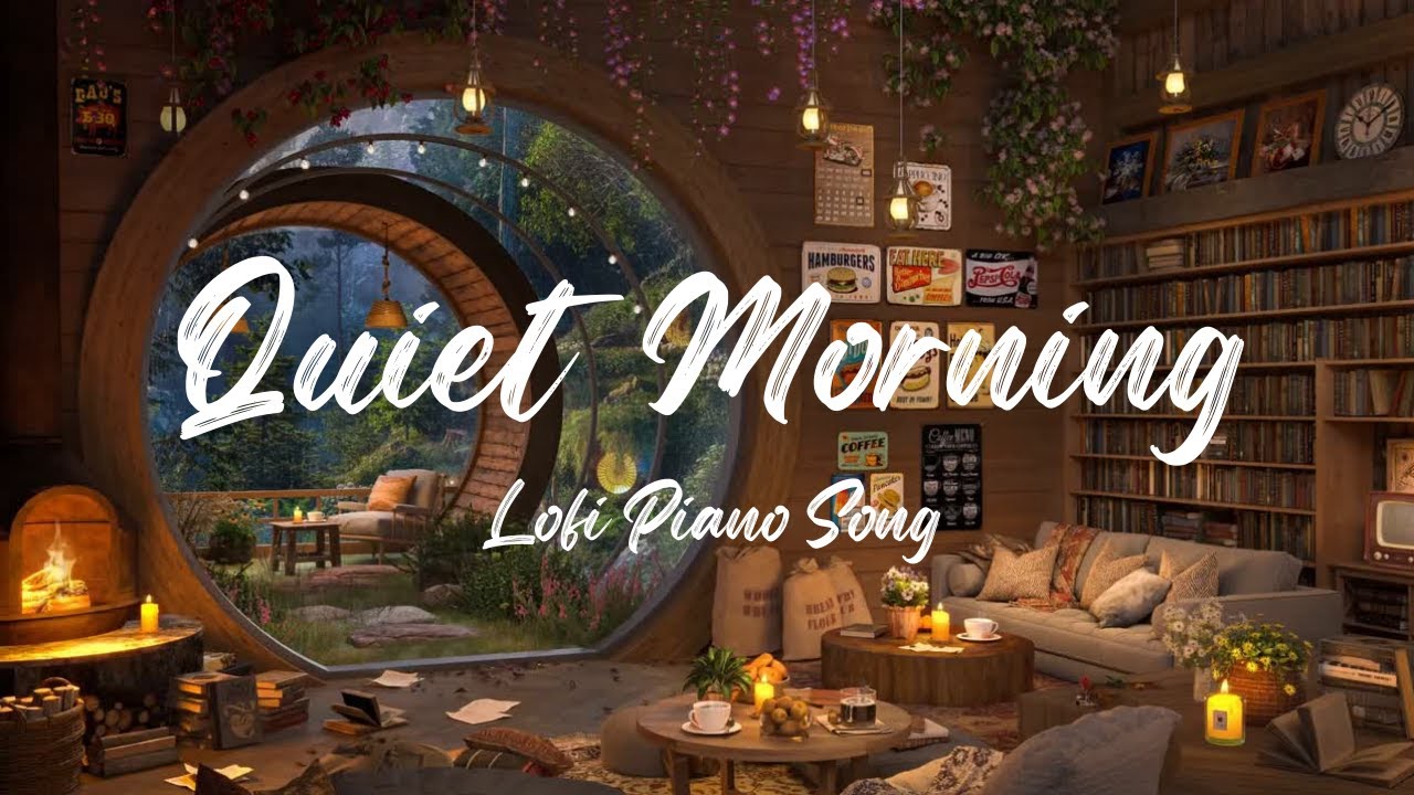 Quiet Morning (60 Minutes) ☕ |  Lofi Piano Song