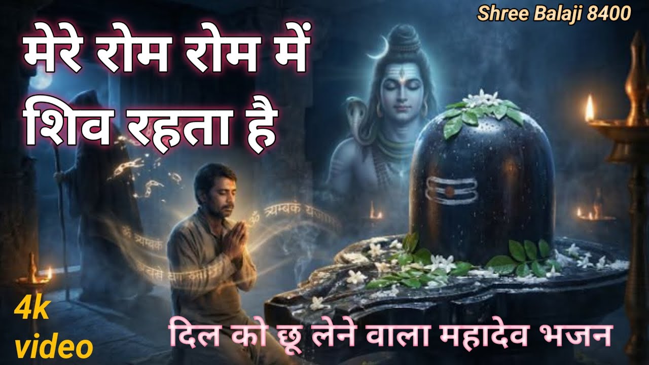मेरे रोम रोम में शिव रहता है || Mere Rom Rom Me Shiv Rahata hai || Latest Soulful Shiv bhajan #2026 