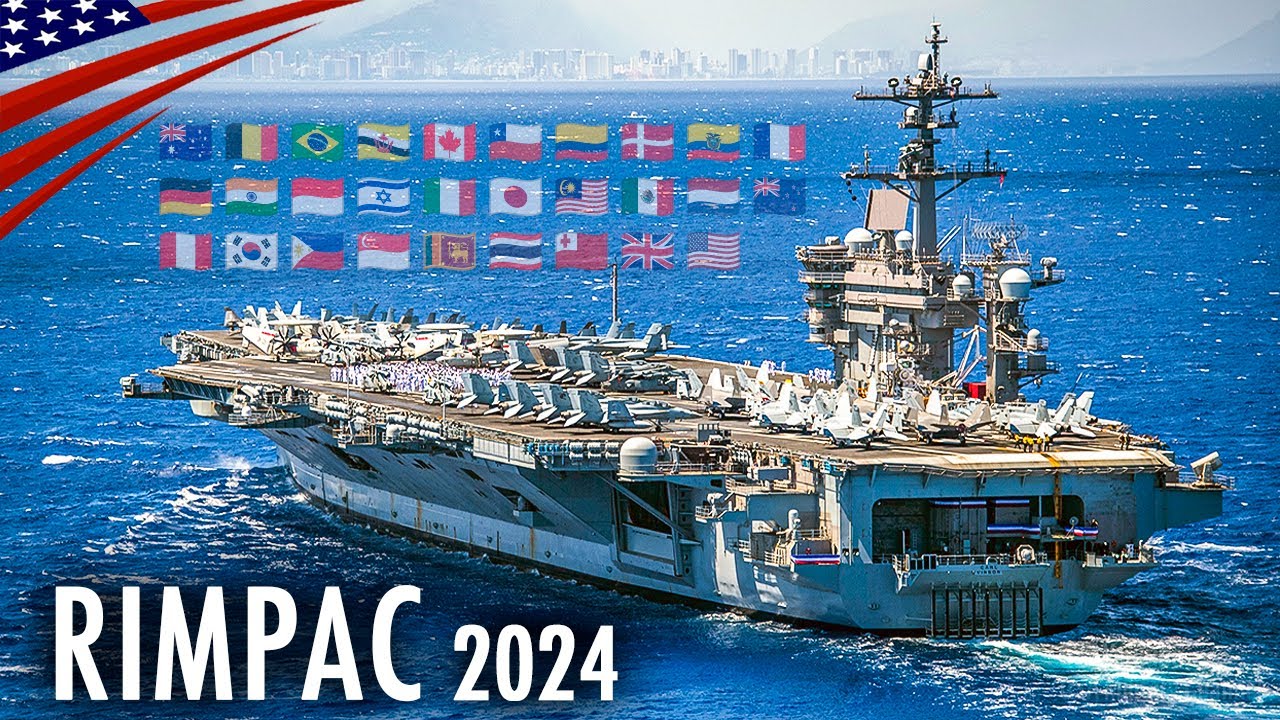 RIMPAC 2024 Kicks Off! Global Warships Gather at Pearl Harbor for World's Largest Maritime Exercise