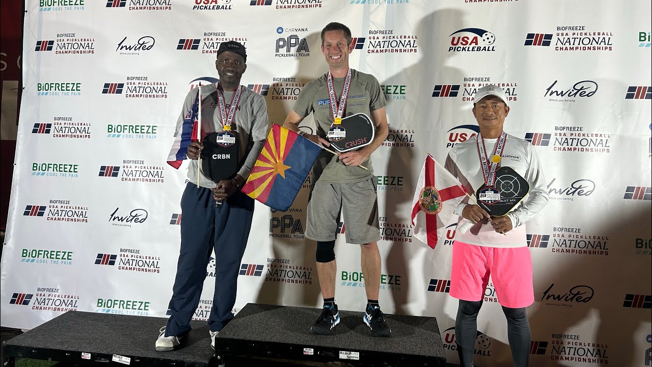 USA Pickleball Nationals 2023 Men’s Singles Gold Medal Match - Warner vs LeBlanc
