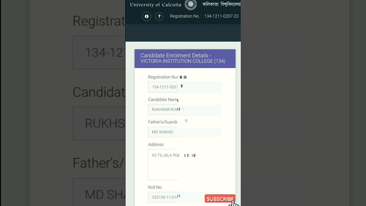 cu exam Form fill Up Process 1st Semester CCF ||  How To Fill cu exam form 1st semester | #ccf #cu