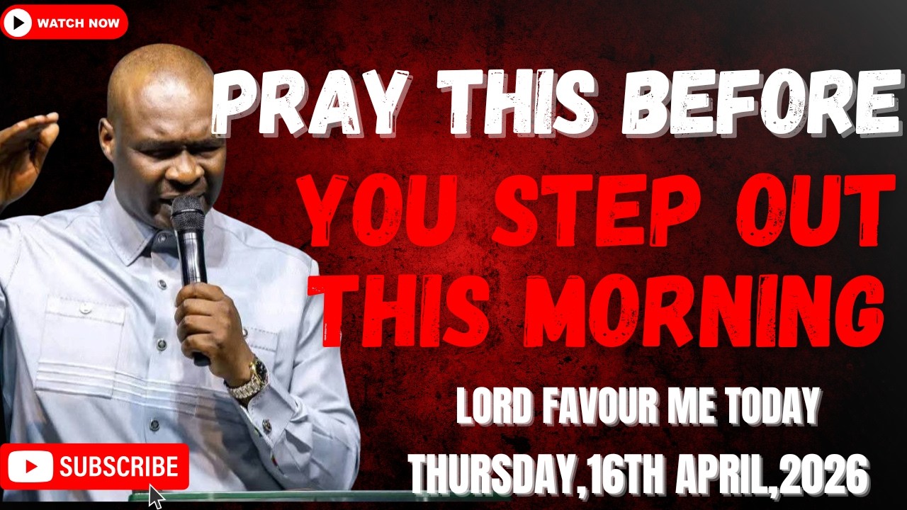 16 апреля 2026 г.: Начните свой день с мощных утренних молитв апостола Джошуа Селмана.