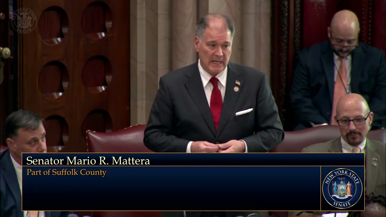 Senator Mattera Speaks About National Police Week