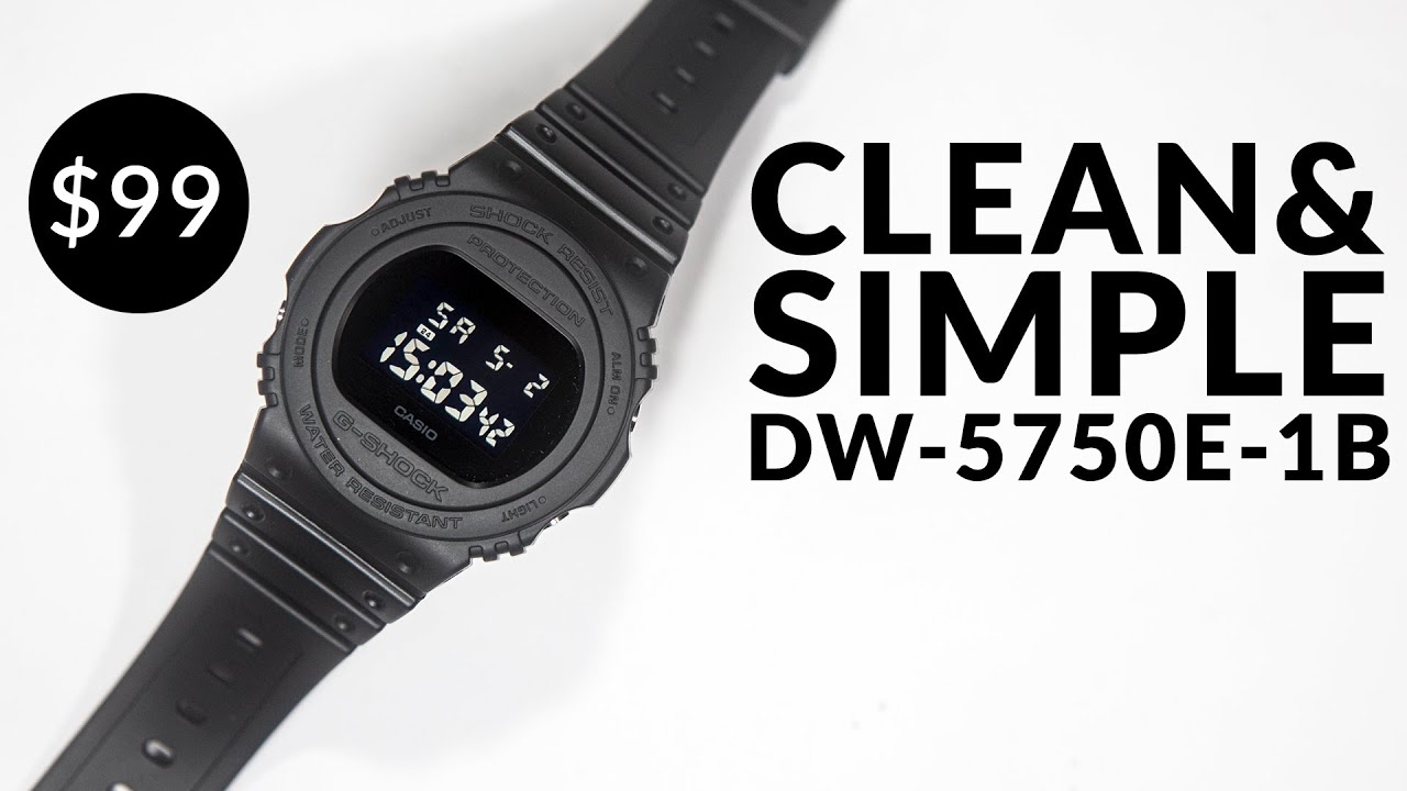 PROUD TO BE SMALL - CASIO G-SHOCK DW-5750E-1B