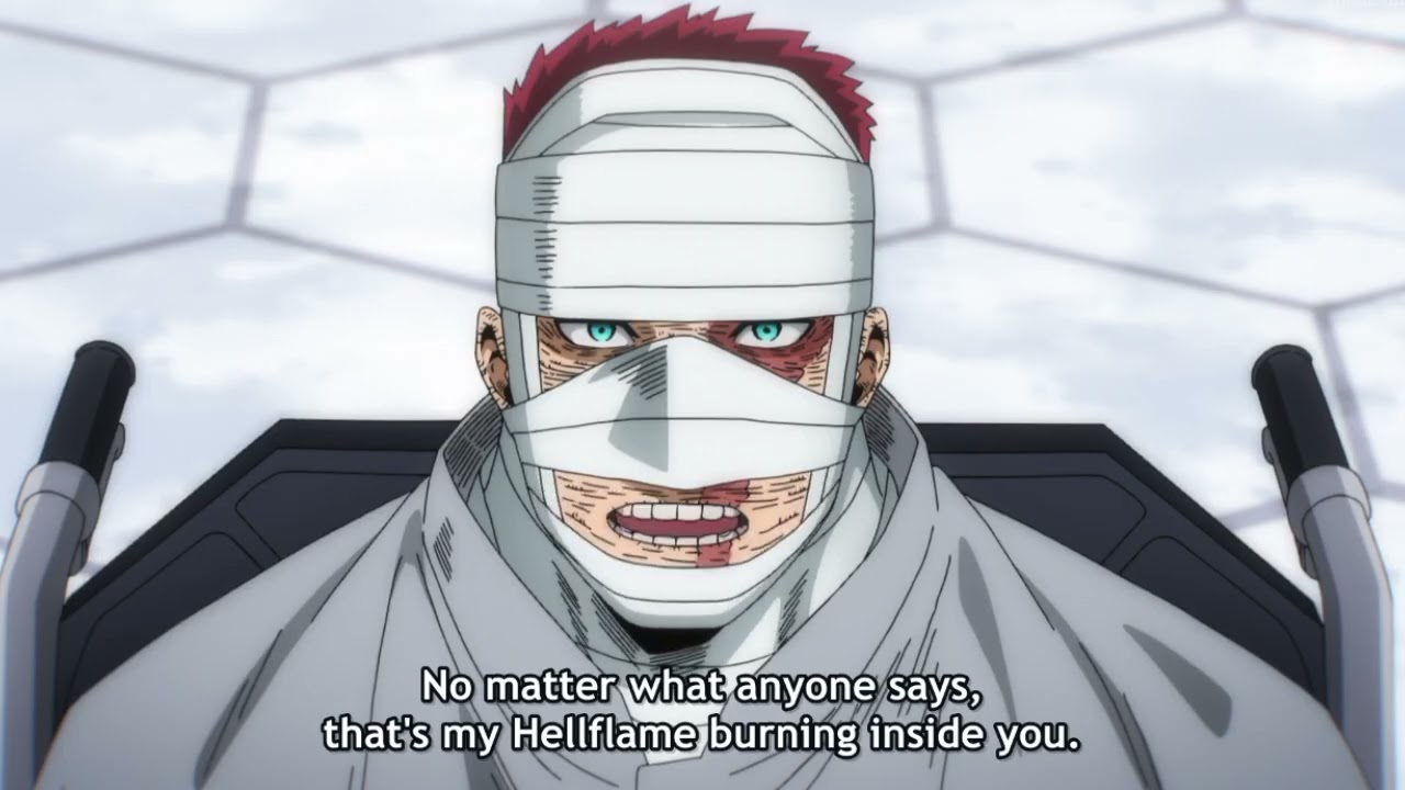The Todoroki Family meets Dabi - MY HERO ACADEMIA SEASON 8 EPISODE 9 
