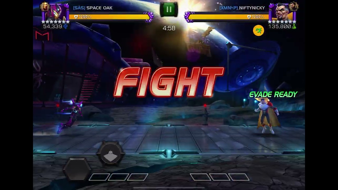 AW Season 65 Ironheart vs Nefaria node 39