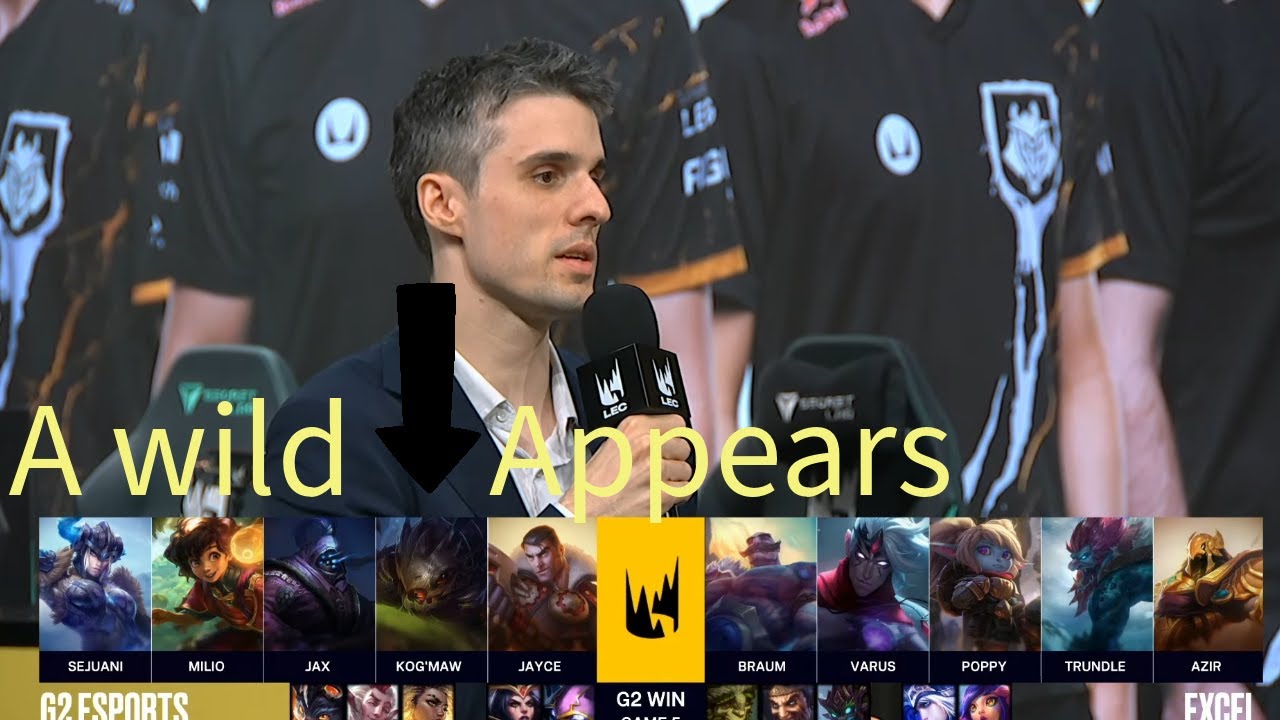 coach G2 Dylan Falco about their g5 draft against XL #leagueoflegends