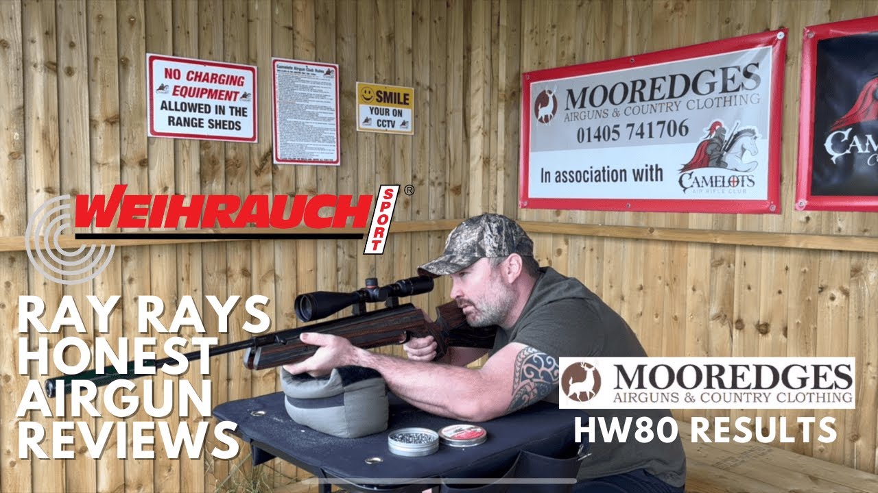 Honest Airgun Reviews - Weihrauch HW80 Mooredges SE in 20cal accuracy review. Part 2