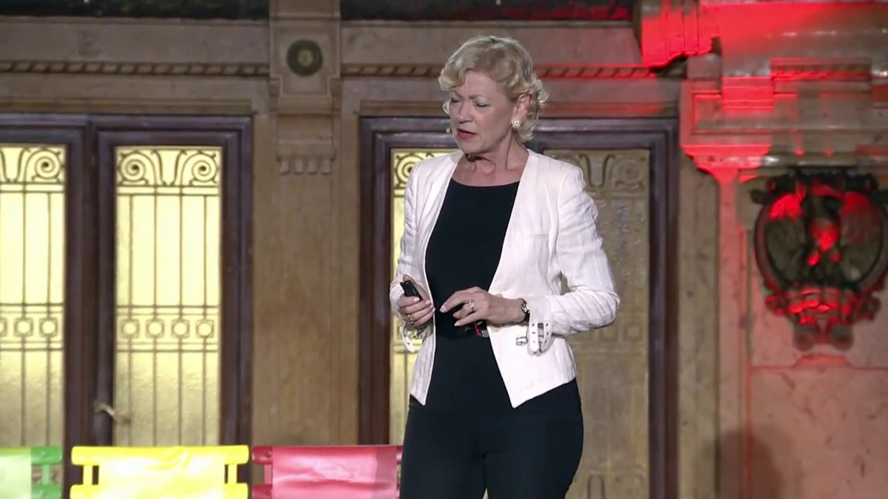 TEDx Louise Evans presenting The 5 Chairs