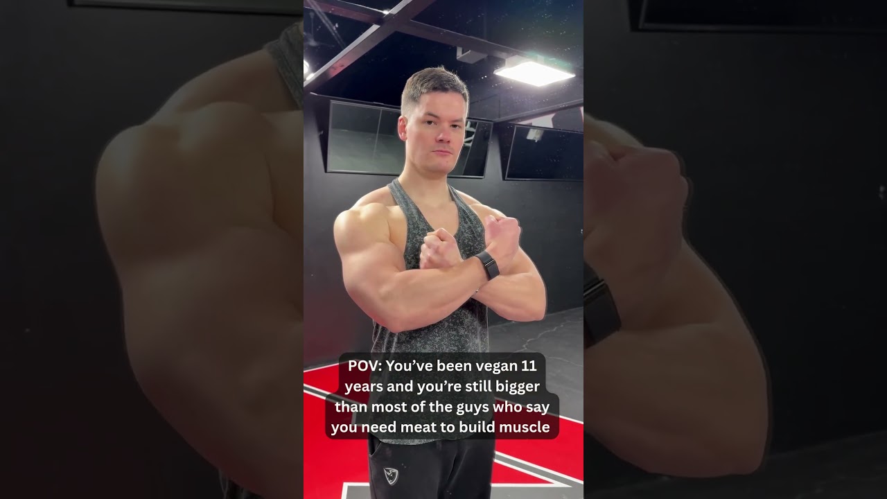 &ldquo;Vegans can't build muscle&rdquo; 🤷&zwj;♂️