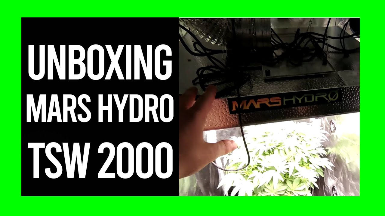UNBOXING MARS HYDRO TSW 2000 ESPA&Ntilde;OL