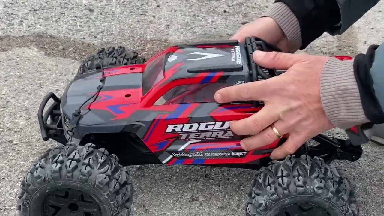 * buon natale a tutti primi test rogue terra 1/10 monster *