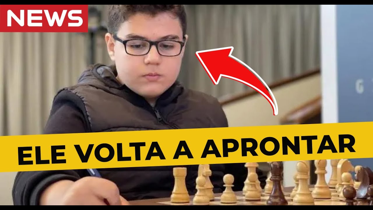 O Prodígio do Xadrez volta a aprontar na Elite hoje