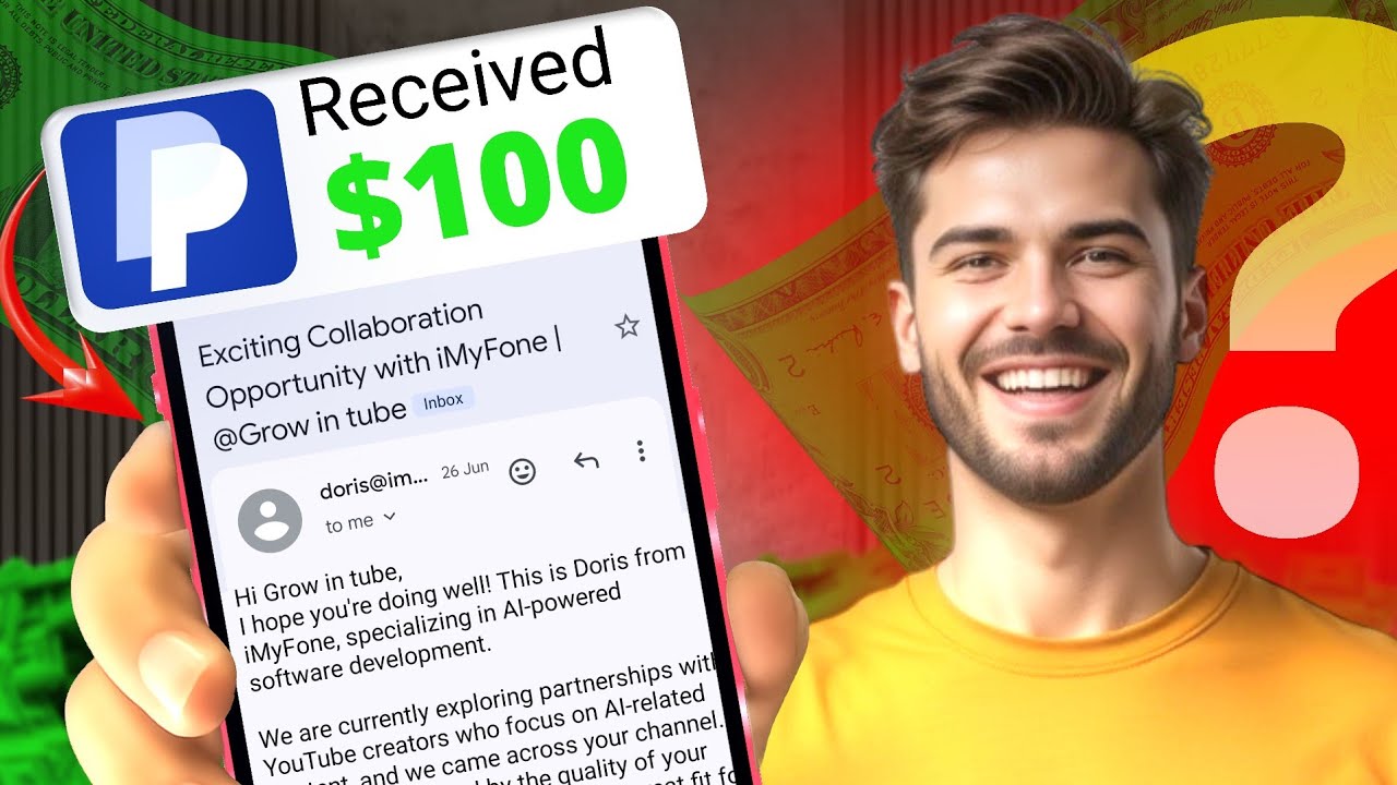 Finally I Got My First YouTube Sponsorship! How to Identify fake sponsor+Sponsor types