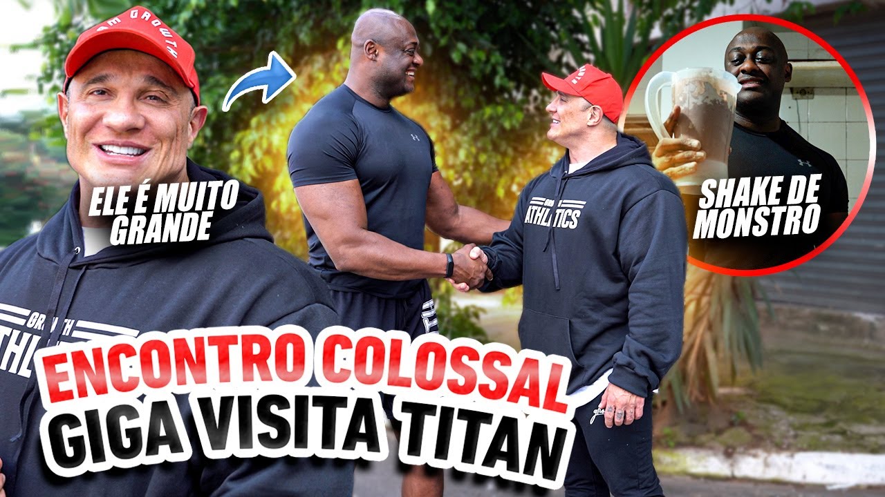 FABIO GIGA CONHECE A REALIDADE DO SUPER TITAN - ENCONTRO DE MONSTROS