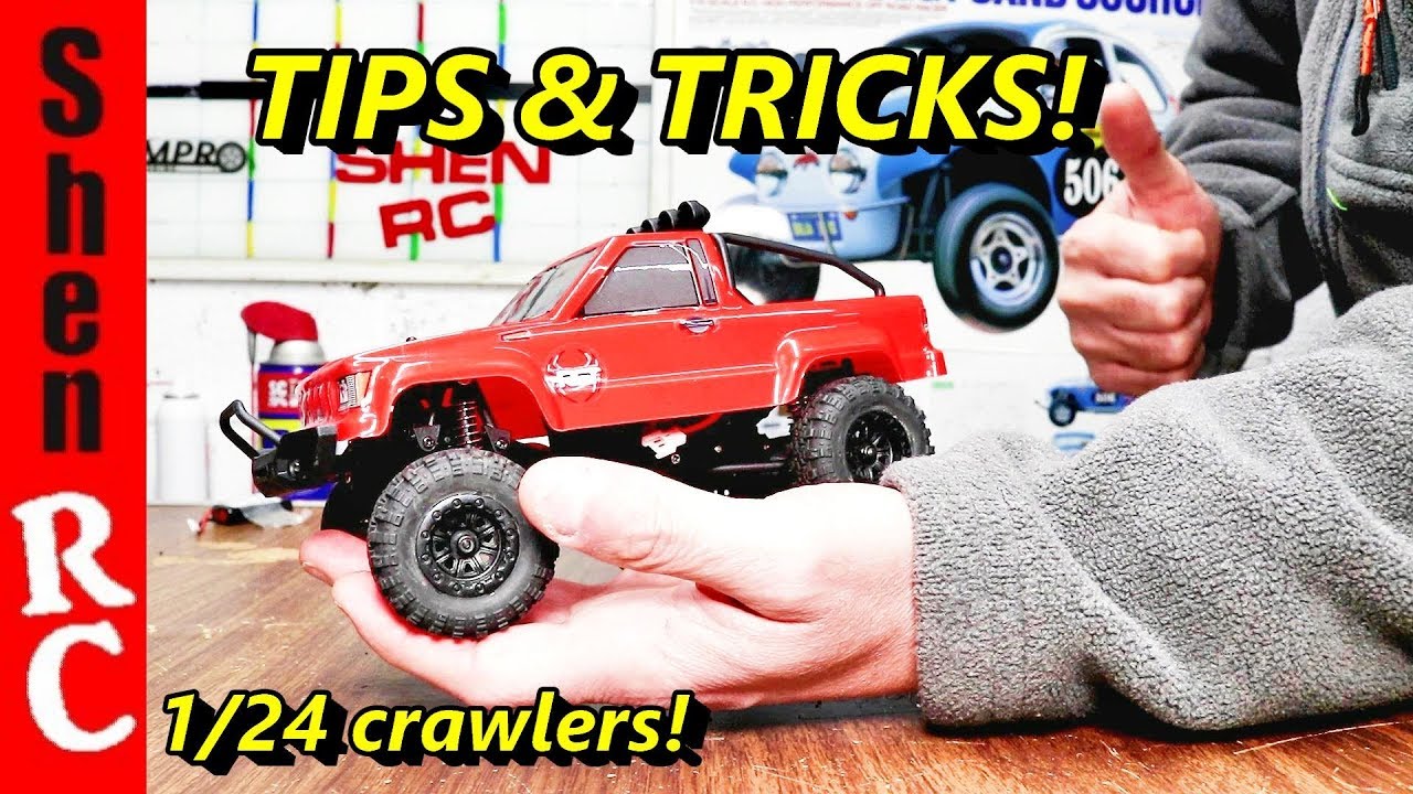 TIPS & TRICKS RGT ADVENTURER ECX BARRAGE FTX OUTBACK 1/24 CRAWLERS
