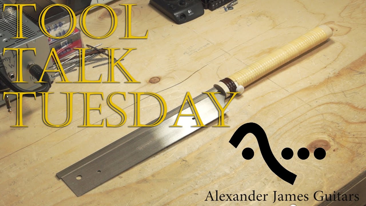 Japanese Fret Saw by Stewart MacDonald - Tool Talk Tuesday #6 AJG