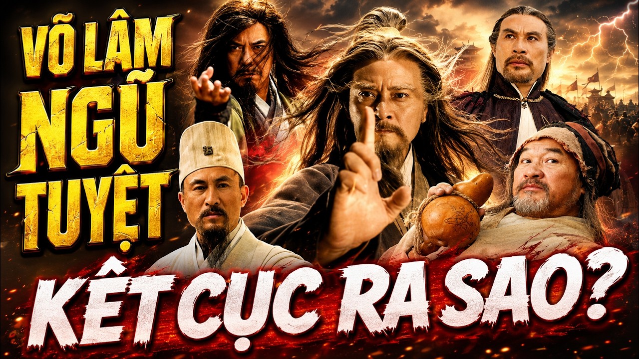 Võ lâm ngũ tuyệt - Sự thật bất ngờ về số phận 5 cao thủ tuyệt đỉnh.