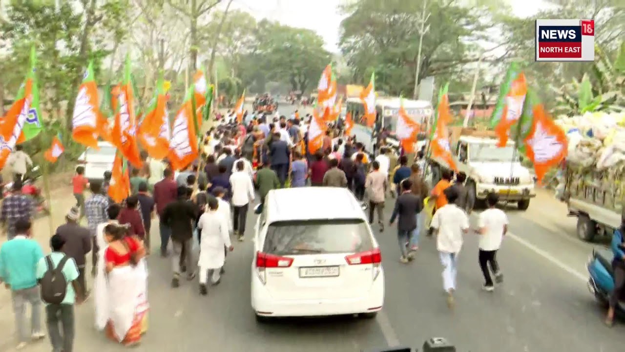 ঢেকিয়াজুলিত মুখ্যমন্ত্ৰীৰ জন আশীৰ্বাদ যাত্ৰা